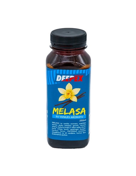 Skoninis papildas melasa su vanilės aromatu
